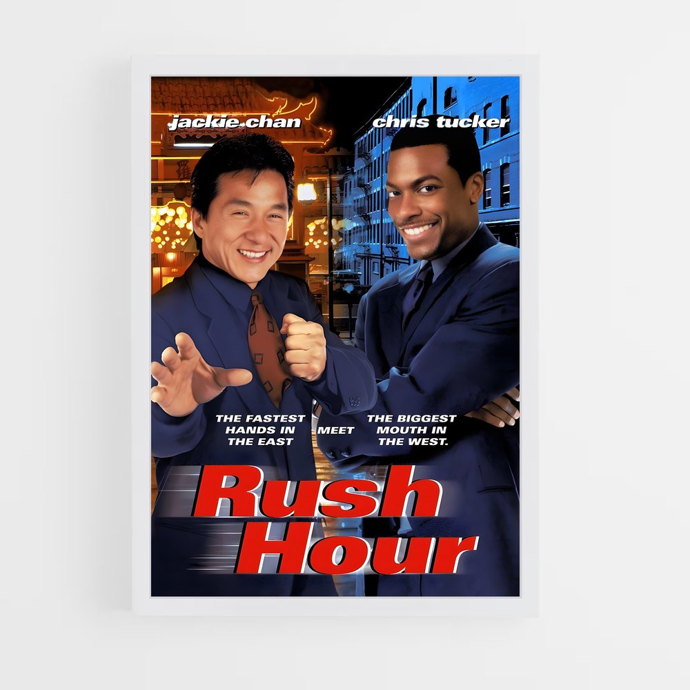 ap-rush hour-8 cadre Blanc