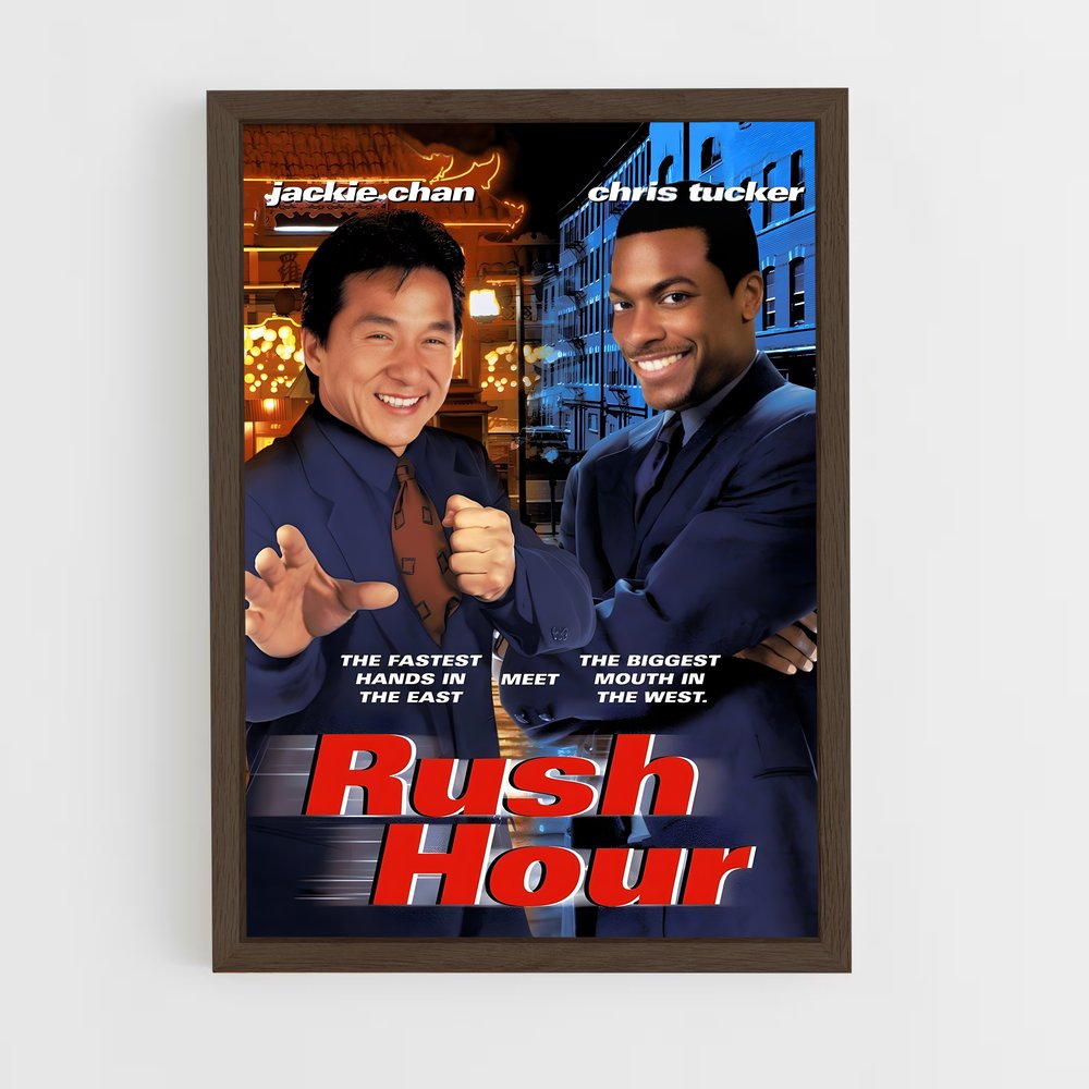 ap-rush hour-8 cadre Bois foncé