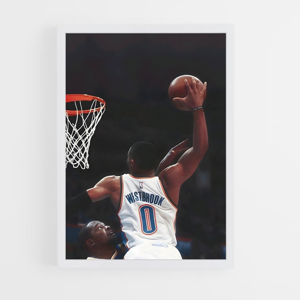 ap-russell westbrook-1 cadre Blanc