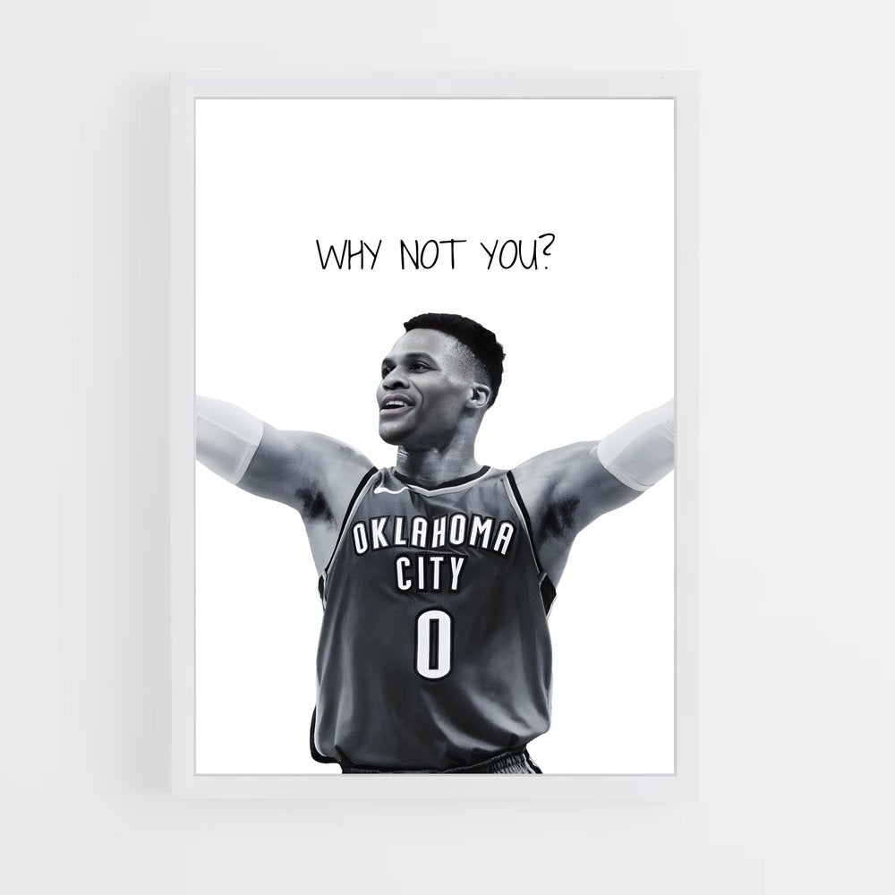 ap-russell westbrook-2 cadre Blanc
