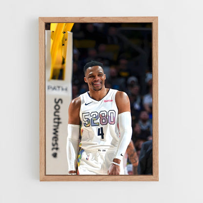 ap-russell westbrook-7 cadre Bois clair