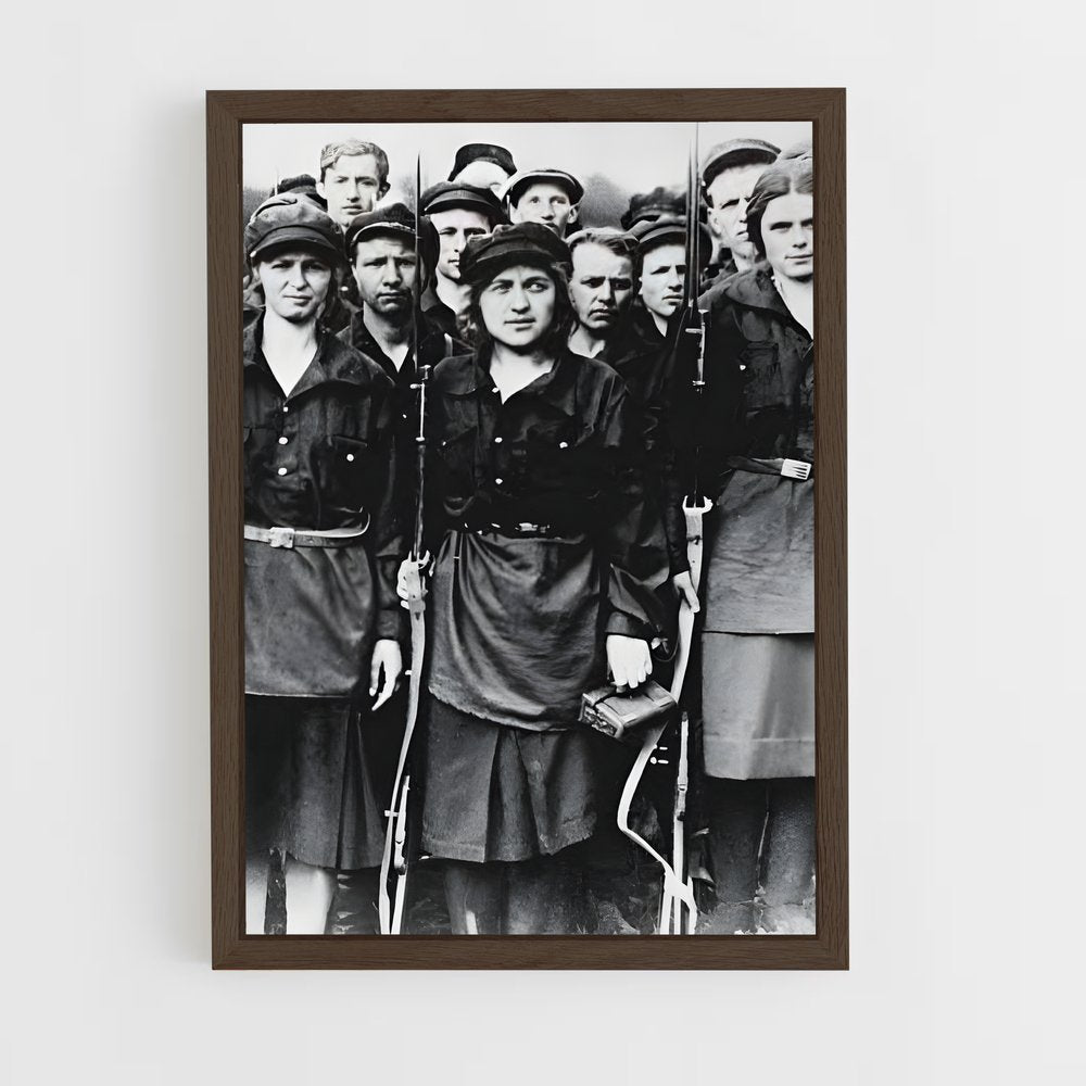 ap-russian revolution-3 cadre Bois foncé