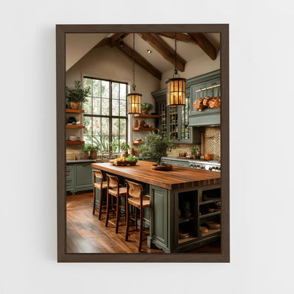 ap-rustic-1 cadre Bois foncé
