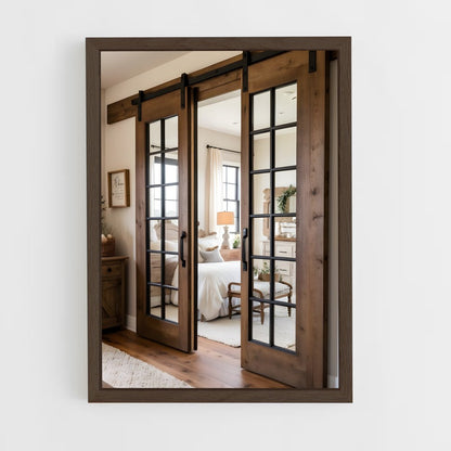 ap-rustic-13 cadre Bois foncé