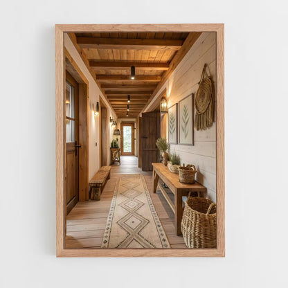 ap-rustic-19 cadre Bois clair
