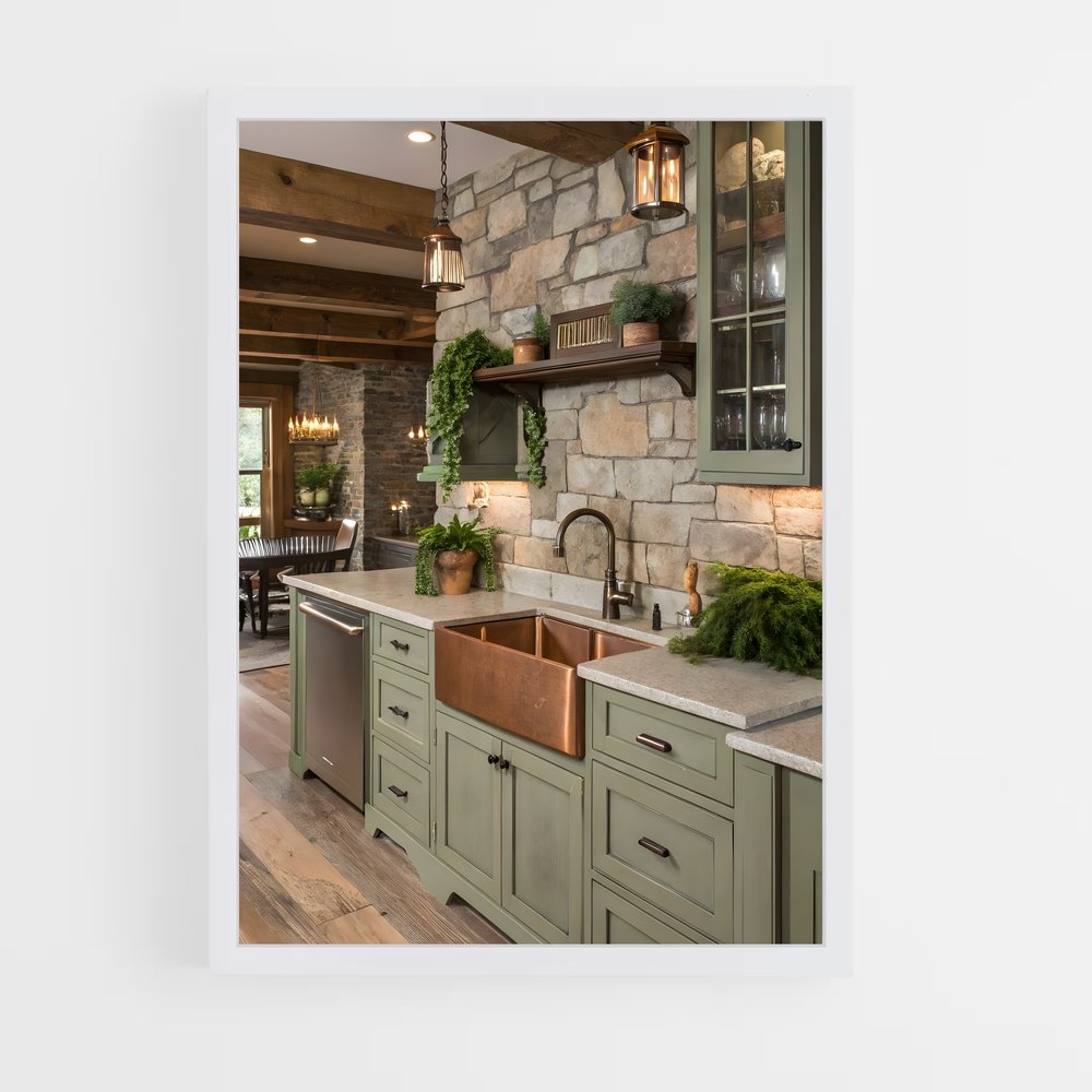 ap-rustic-3 cadre Blanc