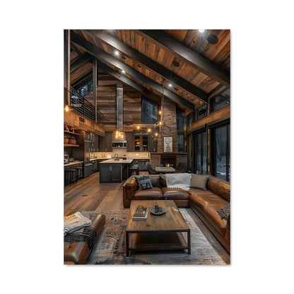 Poster Ambiance Rustique