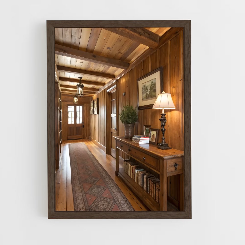ap-rustic-5 cadre Bois foncé