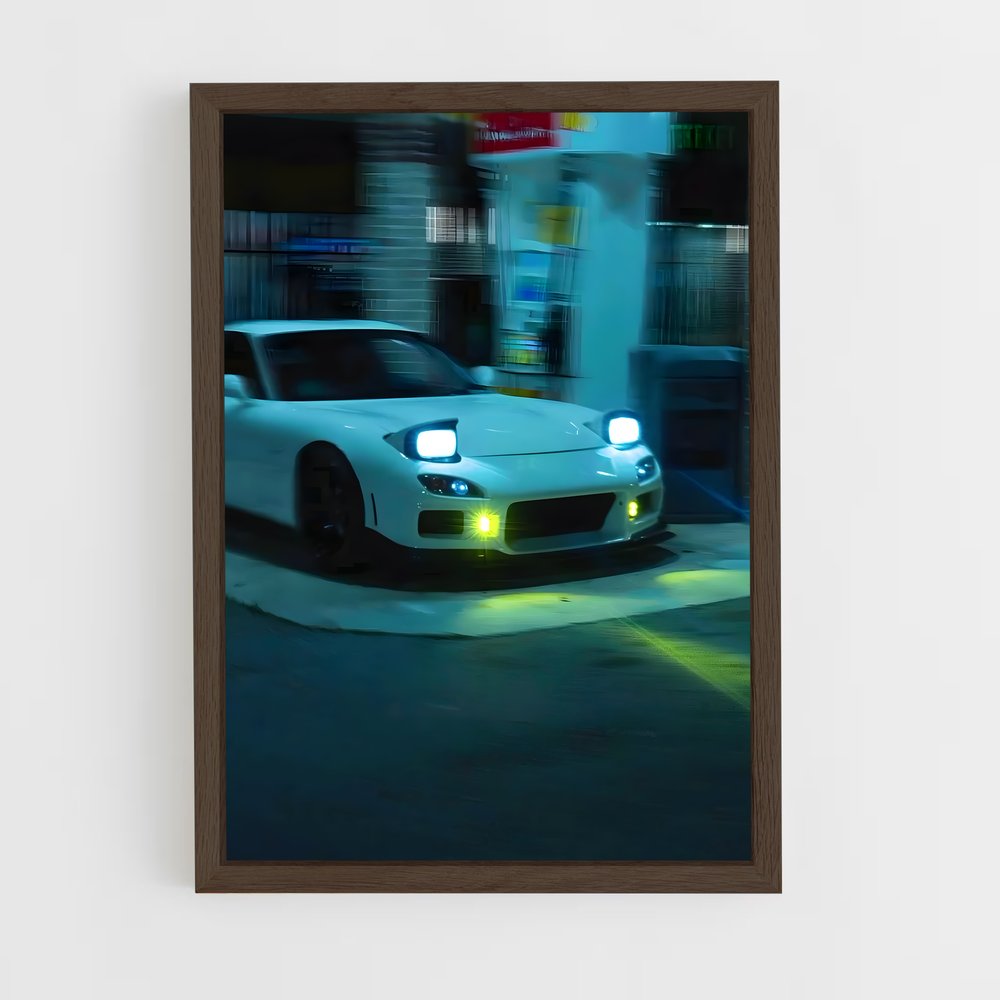 ap-rx-7 fc-6 cadre Bois foncé
