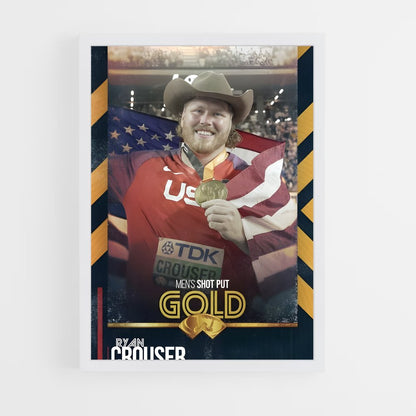 ap-ryan crouser-5 cadre Blanc