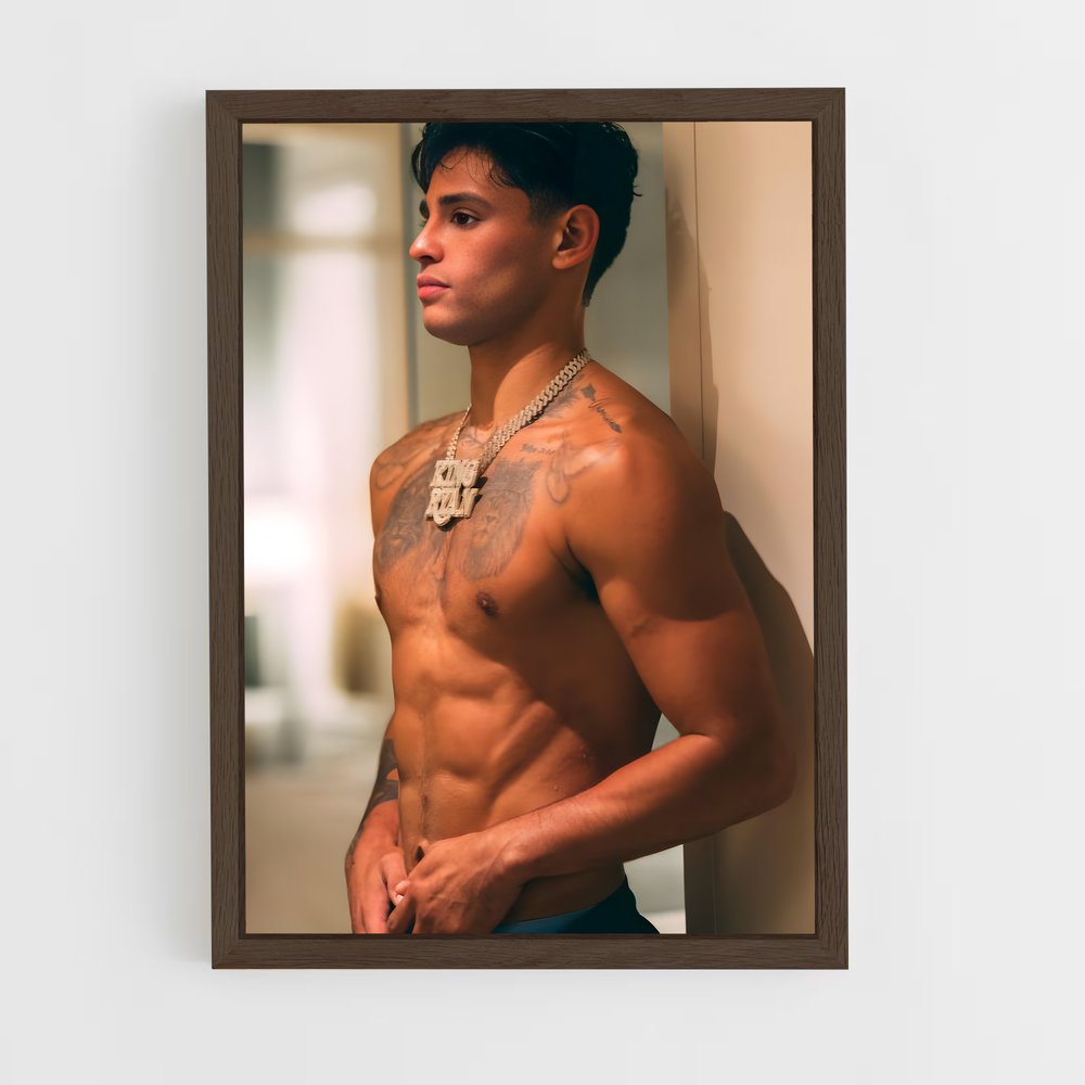 ap-ryan garcia-2 cadre Bois foncé
