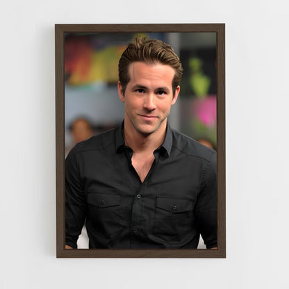 ap-ryan reynolds-1 cadre Bois foncé