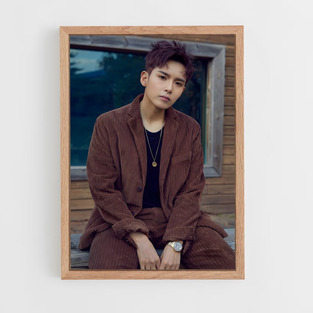 ap-ryeowook-6 cadre Bois clair