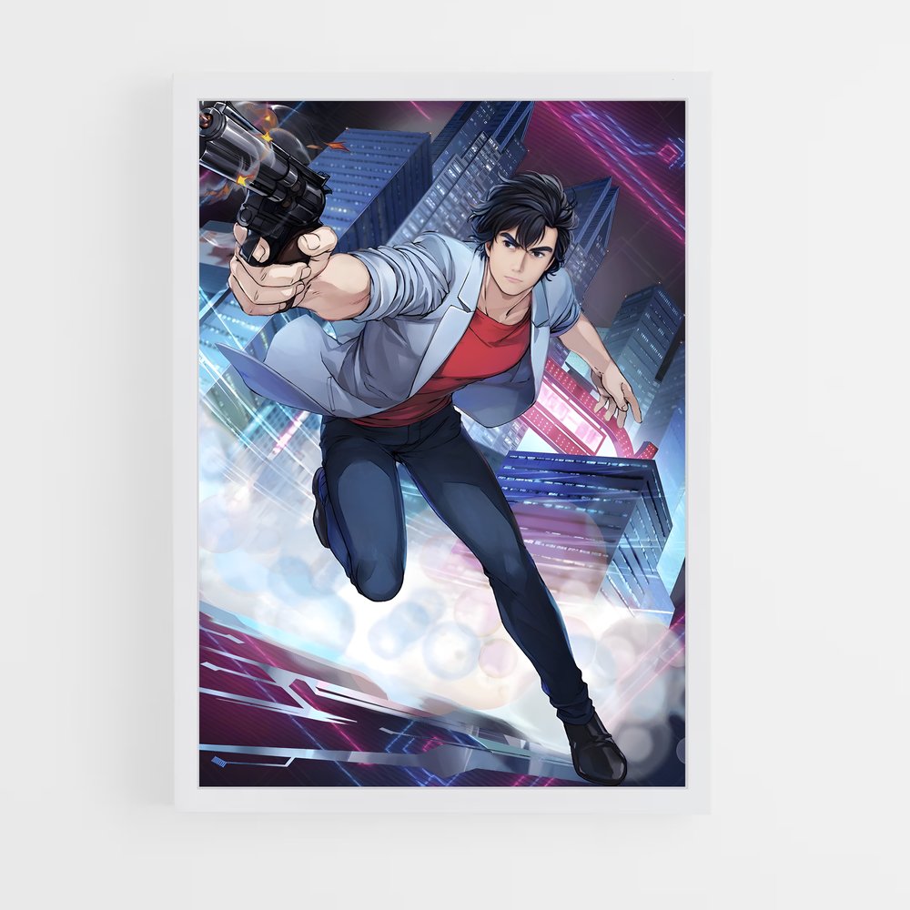 ap-ryo saeba-1 cadre Blanc
