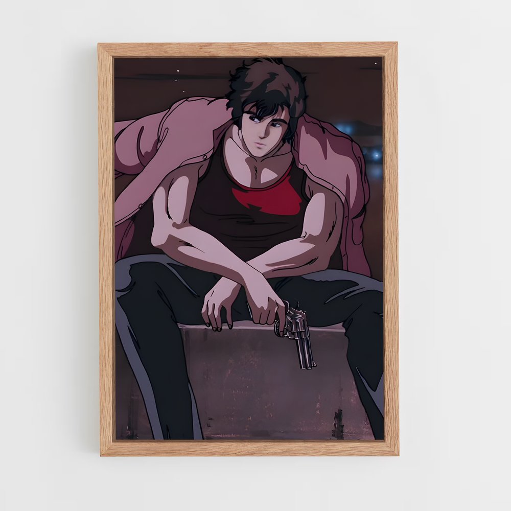 ap-ryo saeba-2 cadre Bois clair