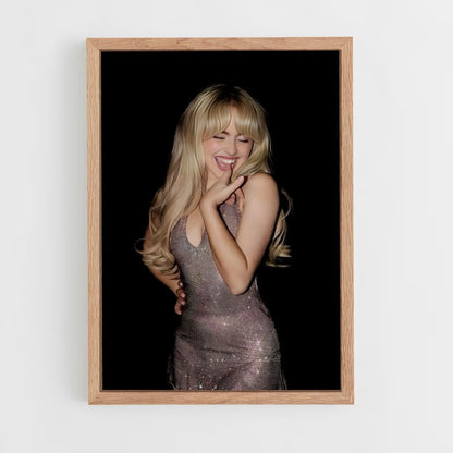 ap-sabrina carpenter-3 cadre Bois clair
