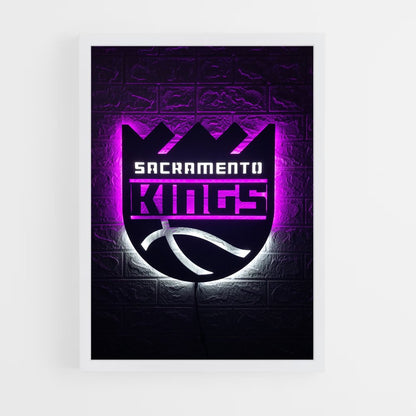 ap-sacramento kings-1 cadre Blanc