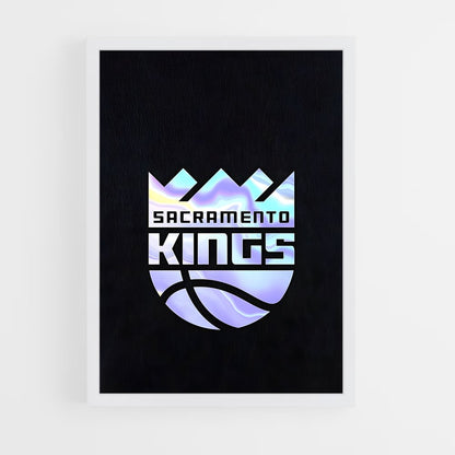 ap-sacramento kings-18 cadre Blanc