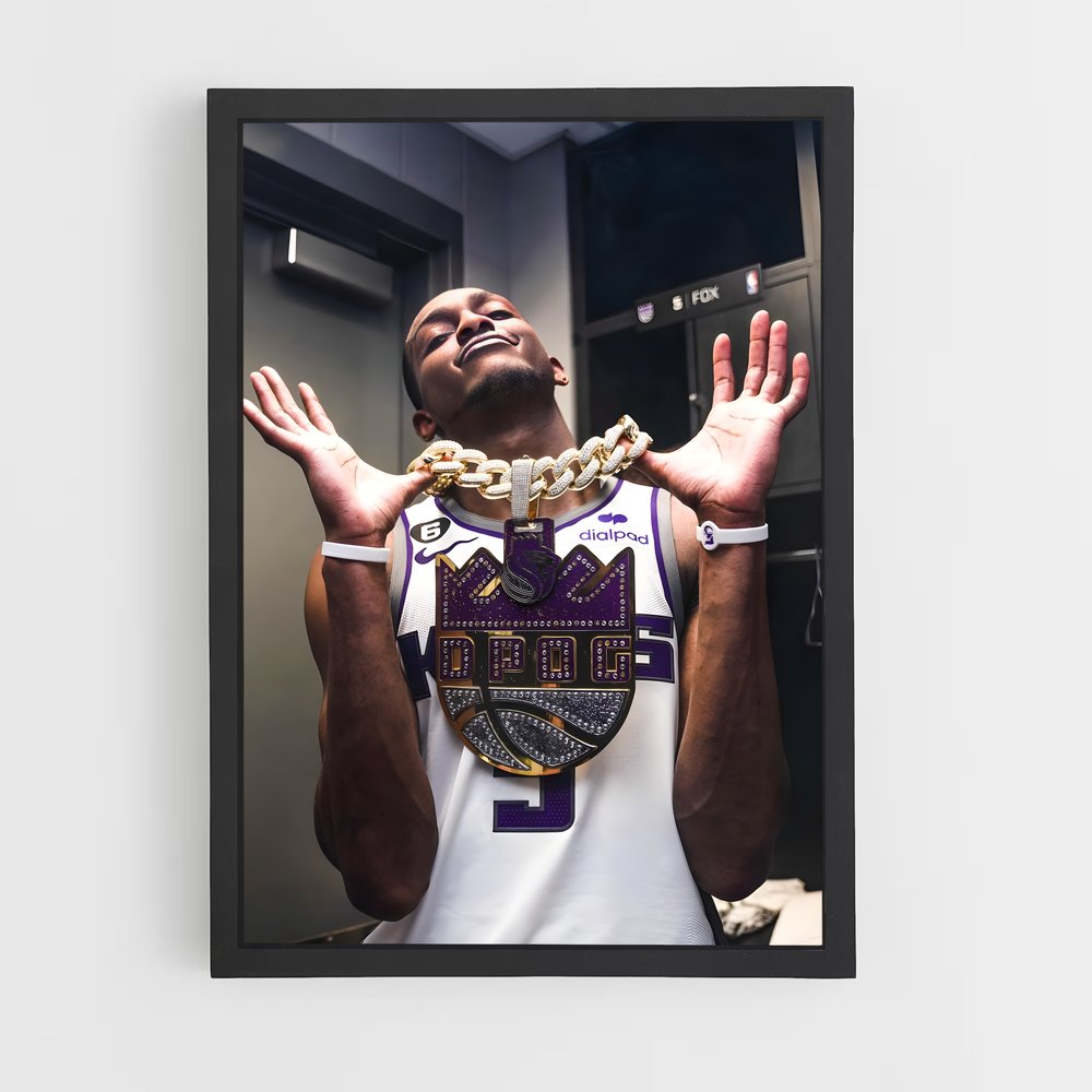 ap-sacramento kings-9 cadre Noir