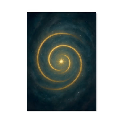Poster Spirale Sacrée