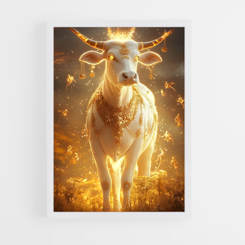 ap-sacred cow-1 cadre Blanc
