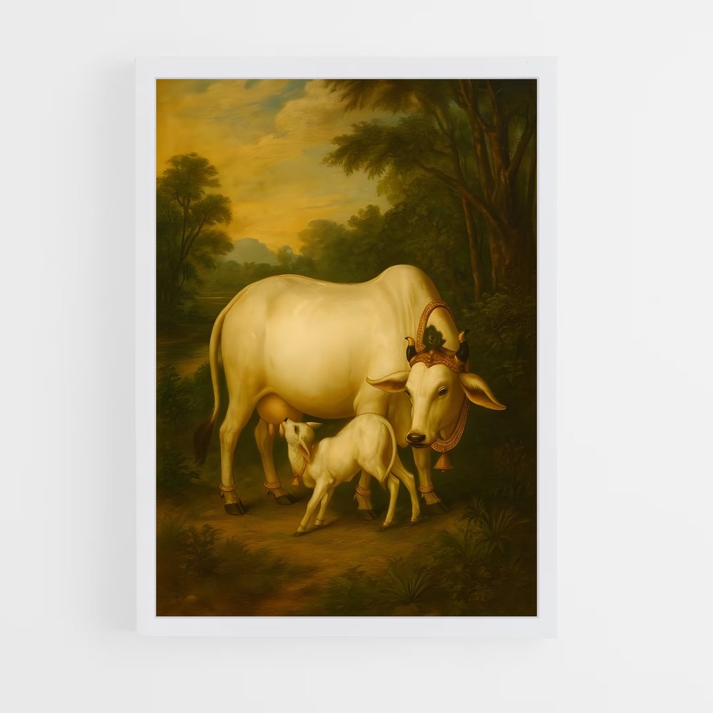 ap-sacred cow-2 cadre Blanc