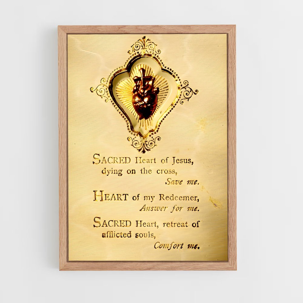 ap-sacred heart-7 cadre Bois clair