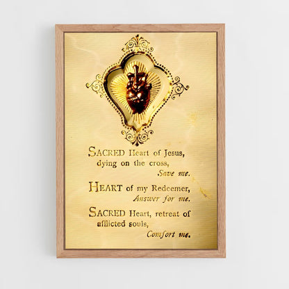 ap-sacred heart-7 cadre Bois clair