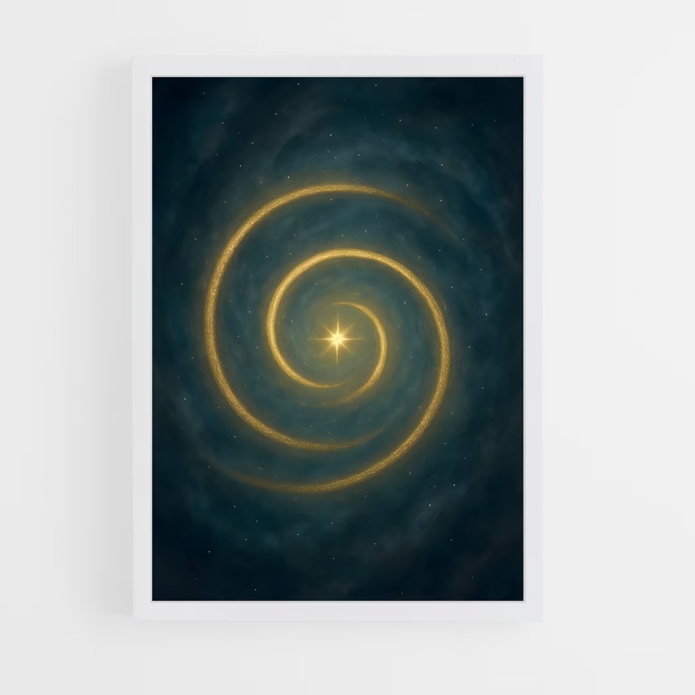 ap-sacred spiral-1 cadre Blanc