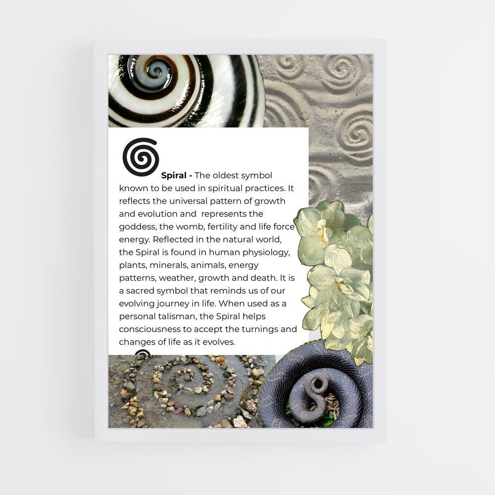 ap-sacred spiral-2 cadre Blanc