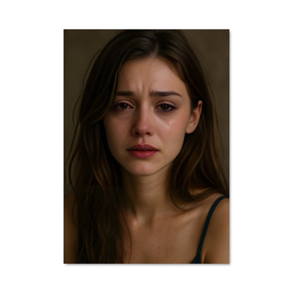 Poster Larmes Silencieuses
