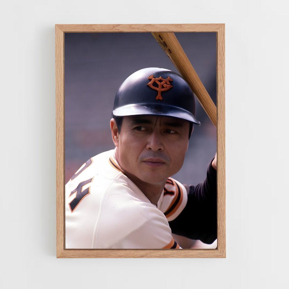 ap-sadaharu oh-1 cadre Bois clair