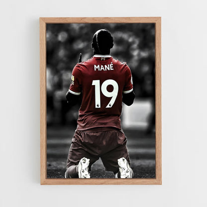 ap-sadio mane-8 cadre Bois clair