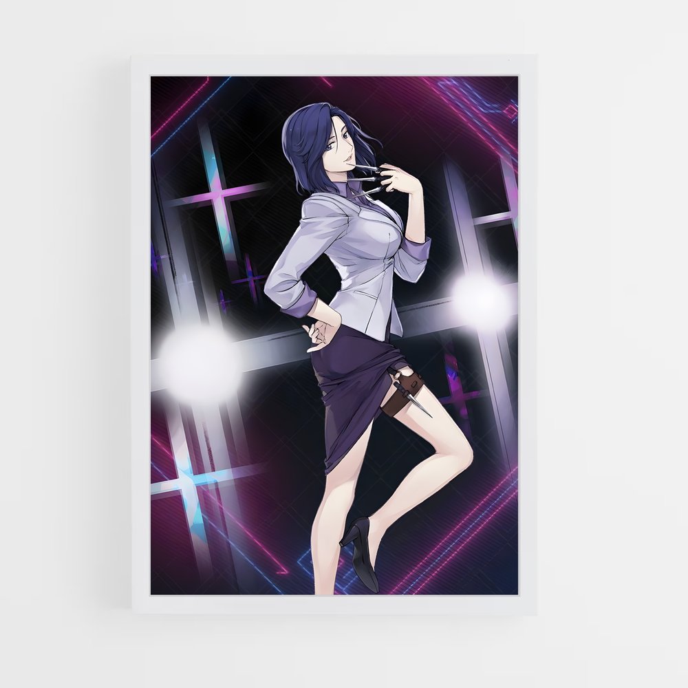 ap-saeko nogami-8 cadre Blanc