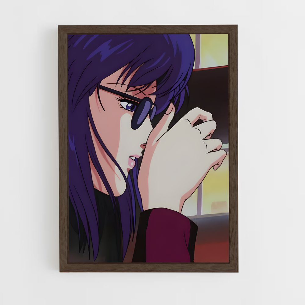 ap-saeko nogami-9 cadre Bois foncé