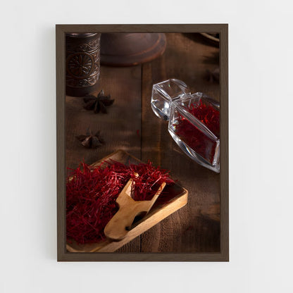ap-saffron-2 cadre Bois foncé