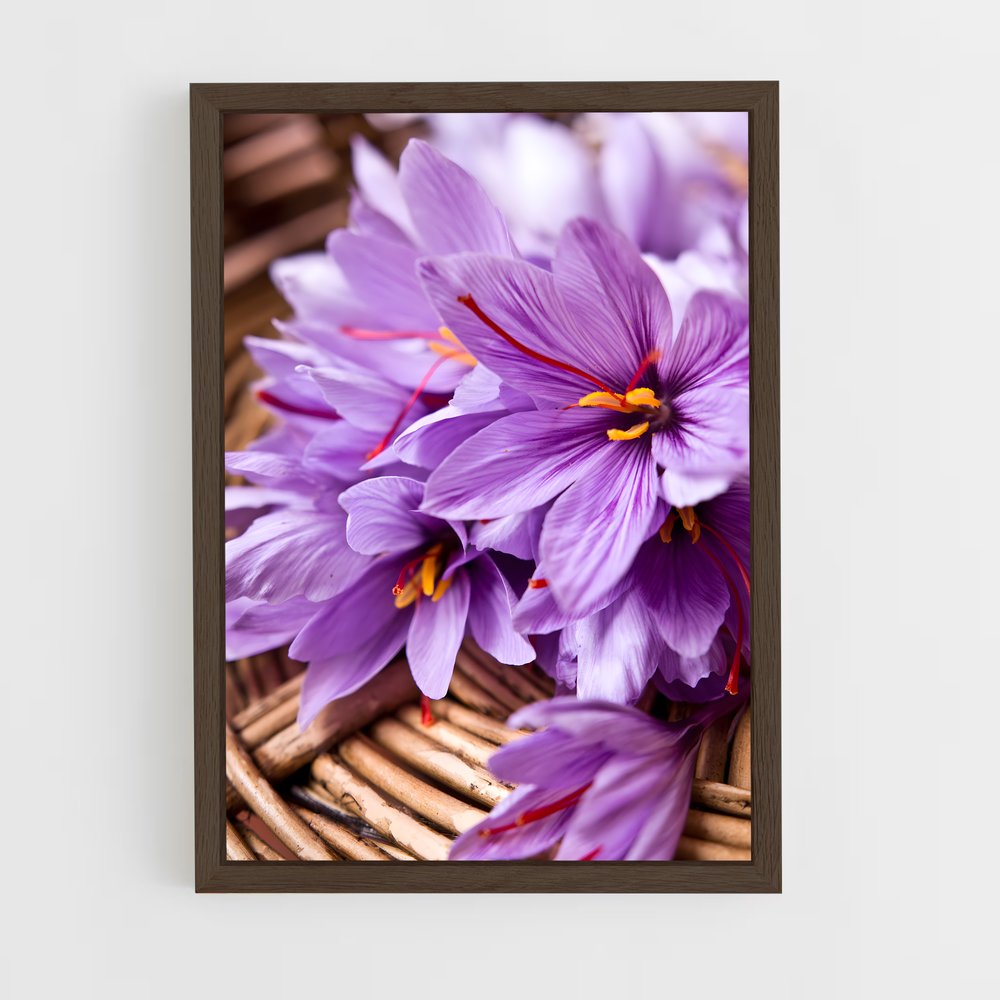 ap-saffron-4 cadre Bois foncé
