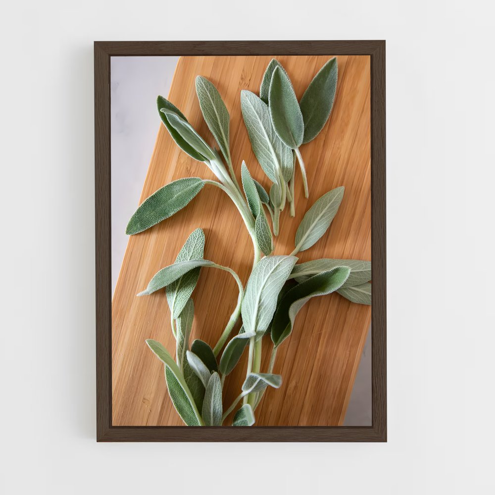 ap-sage-14 cadre Bois foncé