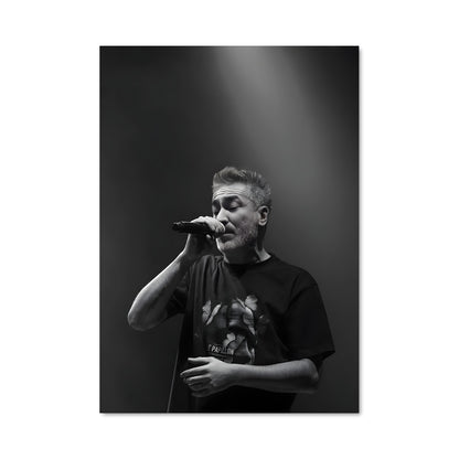 Poster Microphone et Passion
