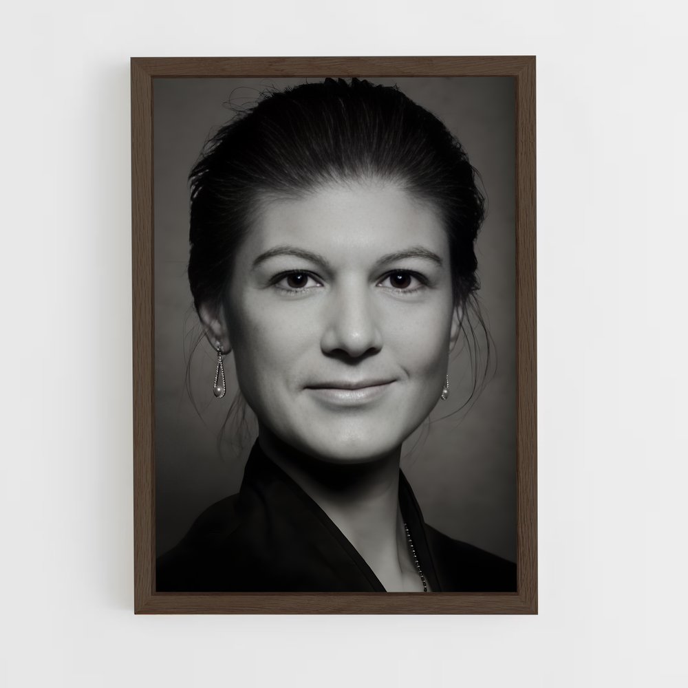 ap-sahra wagenknecht-3 cadre Bois foncé
