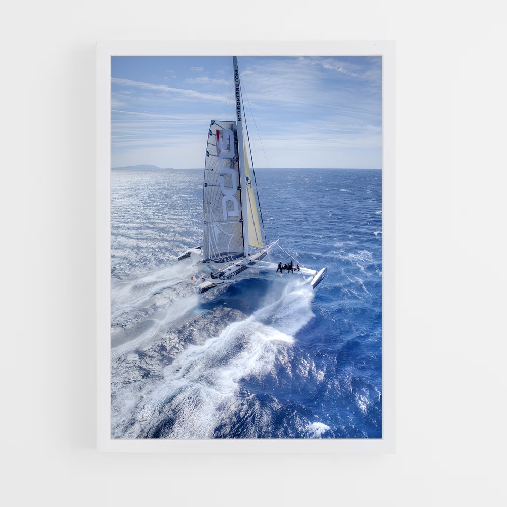 ap-sailing yacht a-3 cadre Blanc