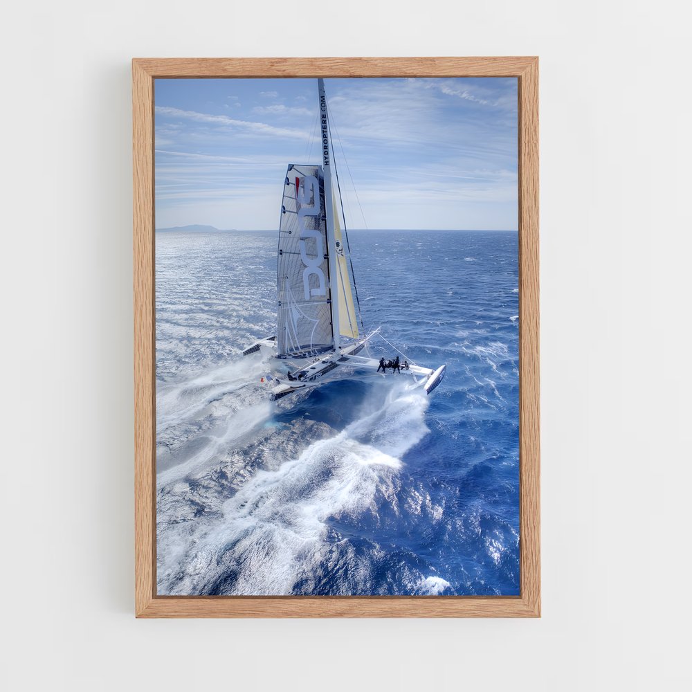 ap-sailing yacht a-3 cadre Bois clair