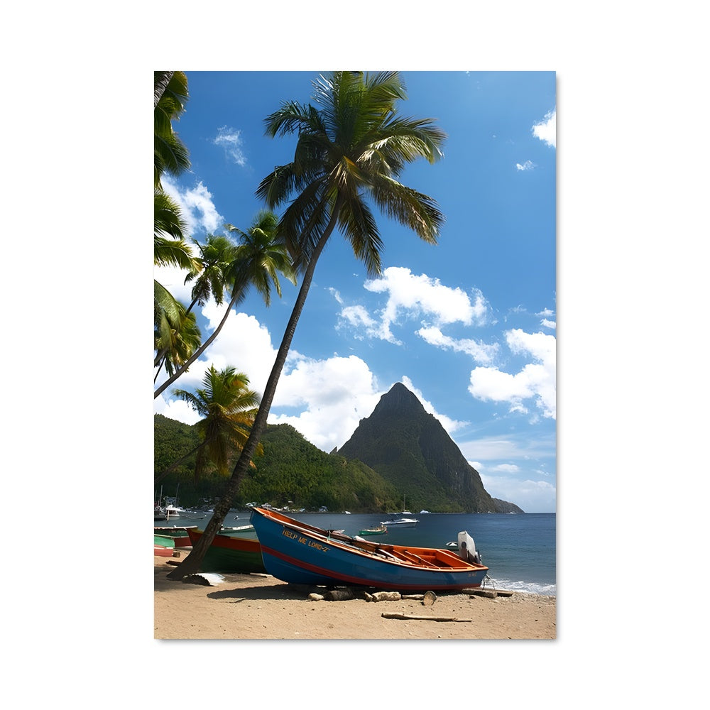 Poster Paradis des Caraïbes