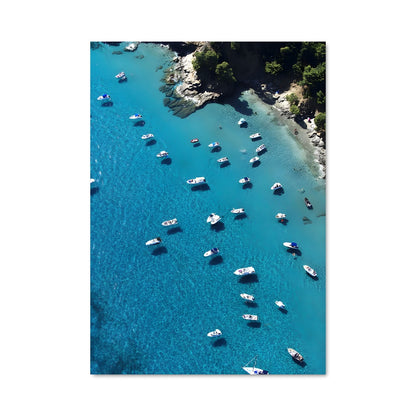Poster Baie Azur