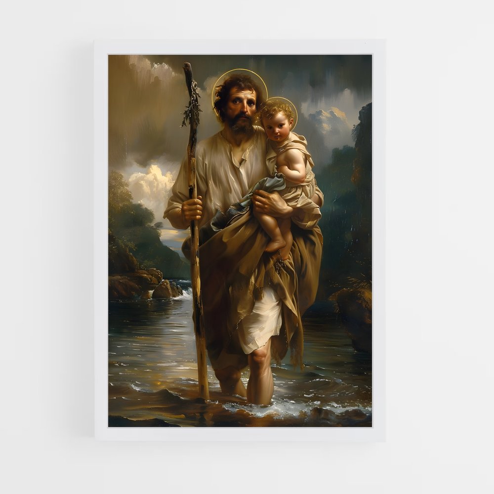 ap-saint christopher-3 cadre Blanc