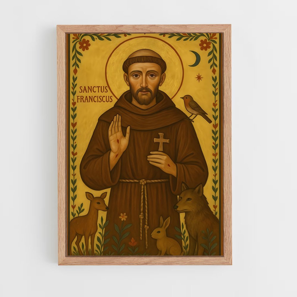 ap-saint francis-4 cadre Bois clair