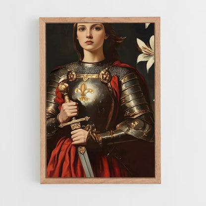 ap-saint joan of arc-1 cadre Bois clair