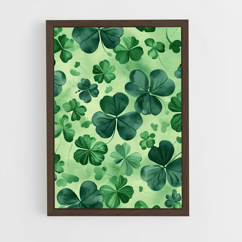 ap-saint patrick-3 cadre Bois foncé