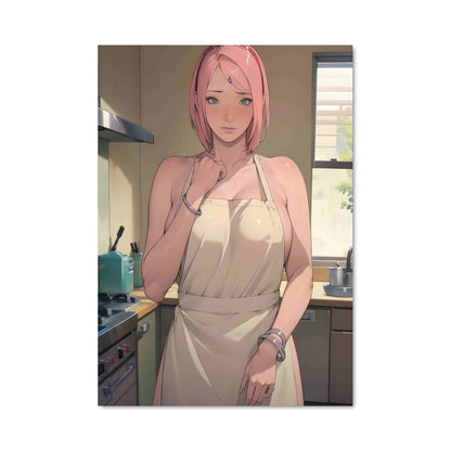 Poster Sakura en Cuisine
