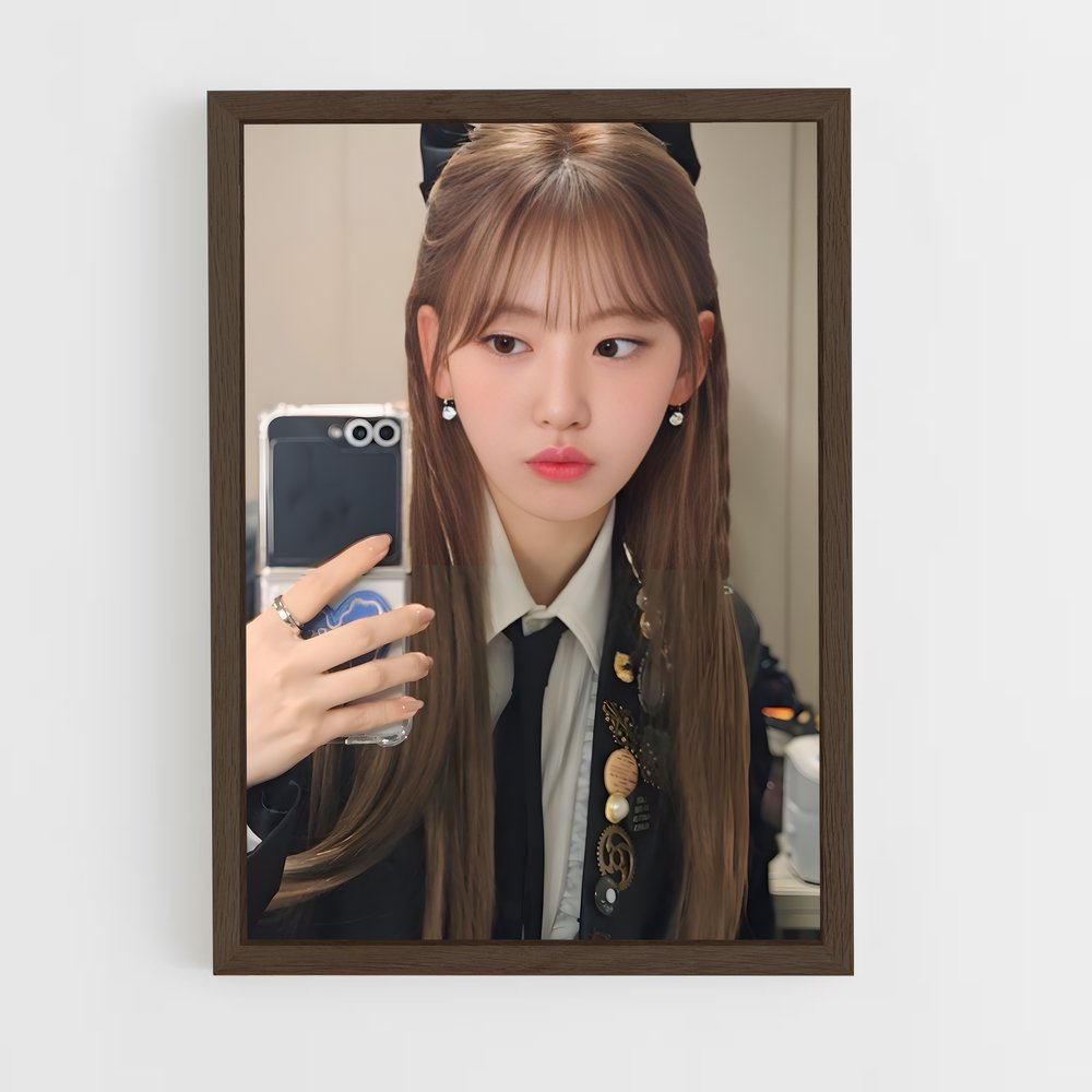 ap-sakura miyawaki-2 cadre Bois foncé